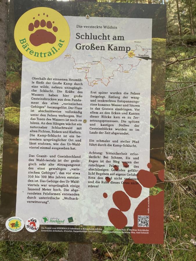 Gaestehaus Huber Arbesbach Exteriör bild